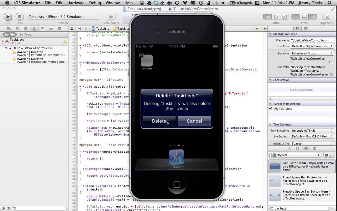 iPhone Programming - Introduction to Core Data