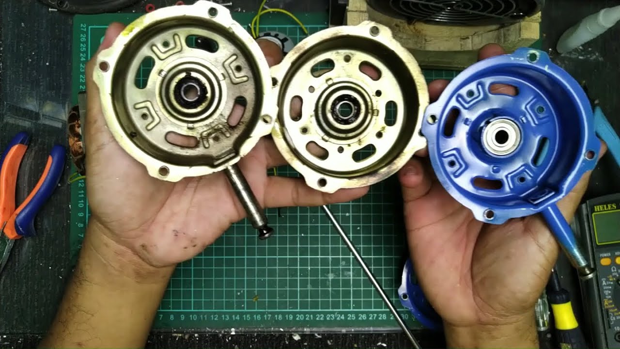 KIPAS ANGIN MACET, GANTI BOSHING DENGAN BEARING