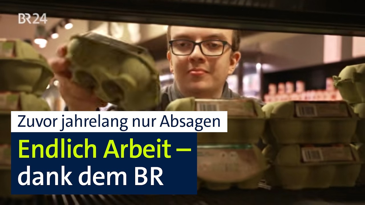 Drei Jahre lang nur Absagen: BR-Bericht beschert 22-J&auml;hrigem Ausbildungsplatz | Abendschau | BR24