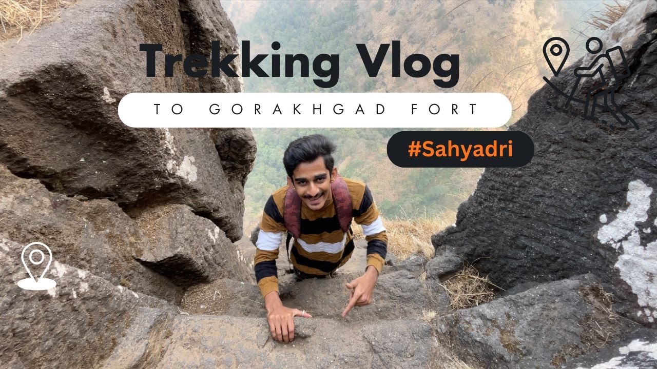 Most dangerous fort of Maharashtra : Gorakhgad Fort | 85 degree Climbing trek