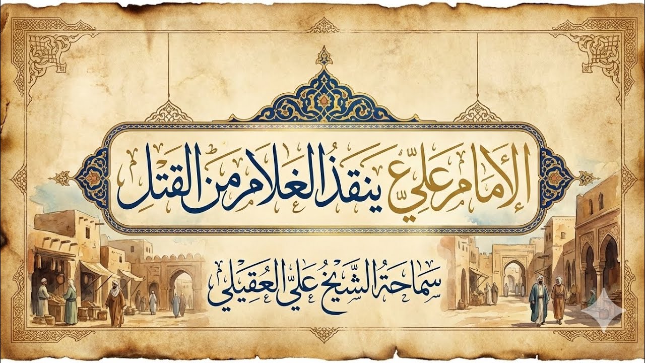  الإمام علي ع ينقذ الغلام من القتل ||                             سماحة الشيخ علي العقيلي 
