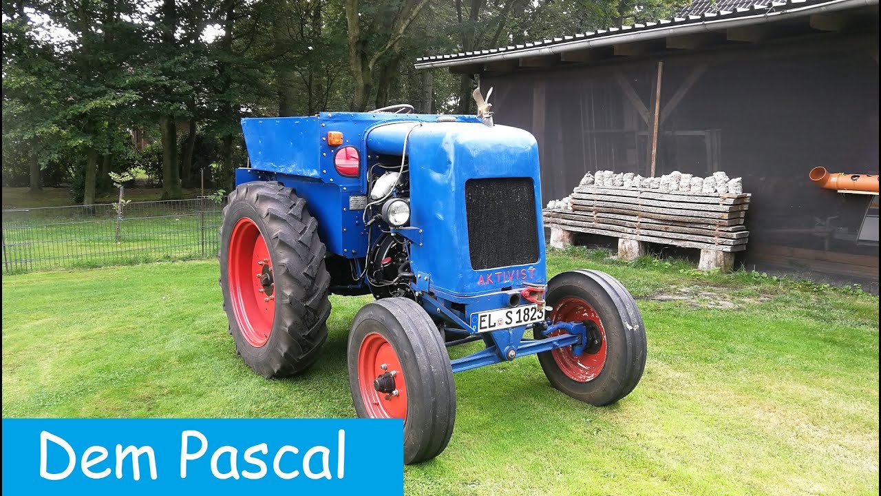 Ein Schlepper aus der DDR ! IFA RS03 Aktivist (1949-1952) [Oldtimervorstellung] // Dem Pascal