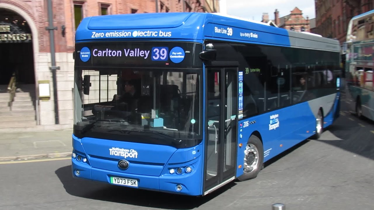 Buses Trains & Trams in Nottingham | April 2024