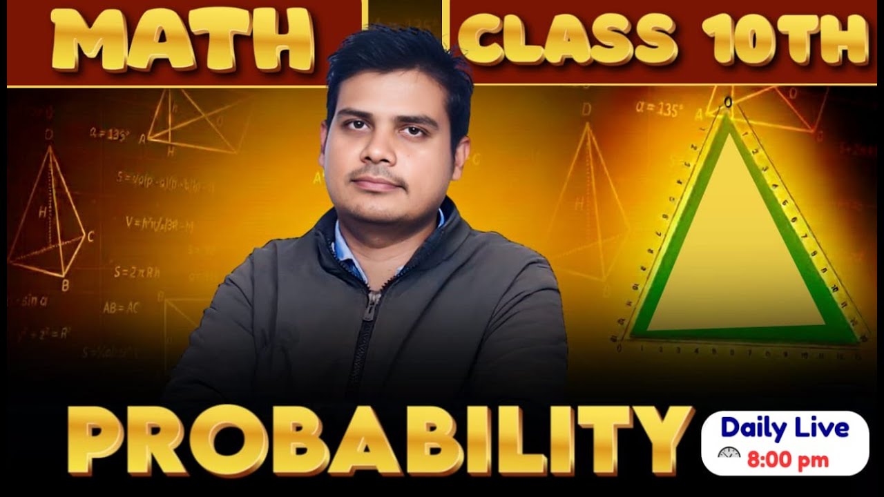 Class - 10th | Probability | NCERT Ex. - 15.1 | PART 2 | Math | Crash Course |  Board Exam 2026