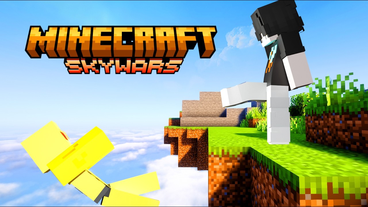 Ich haue meine Gegner runter | Minecraft Skywars