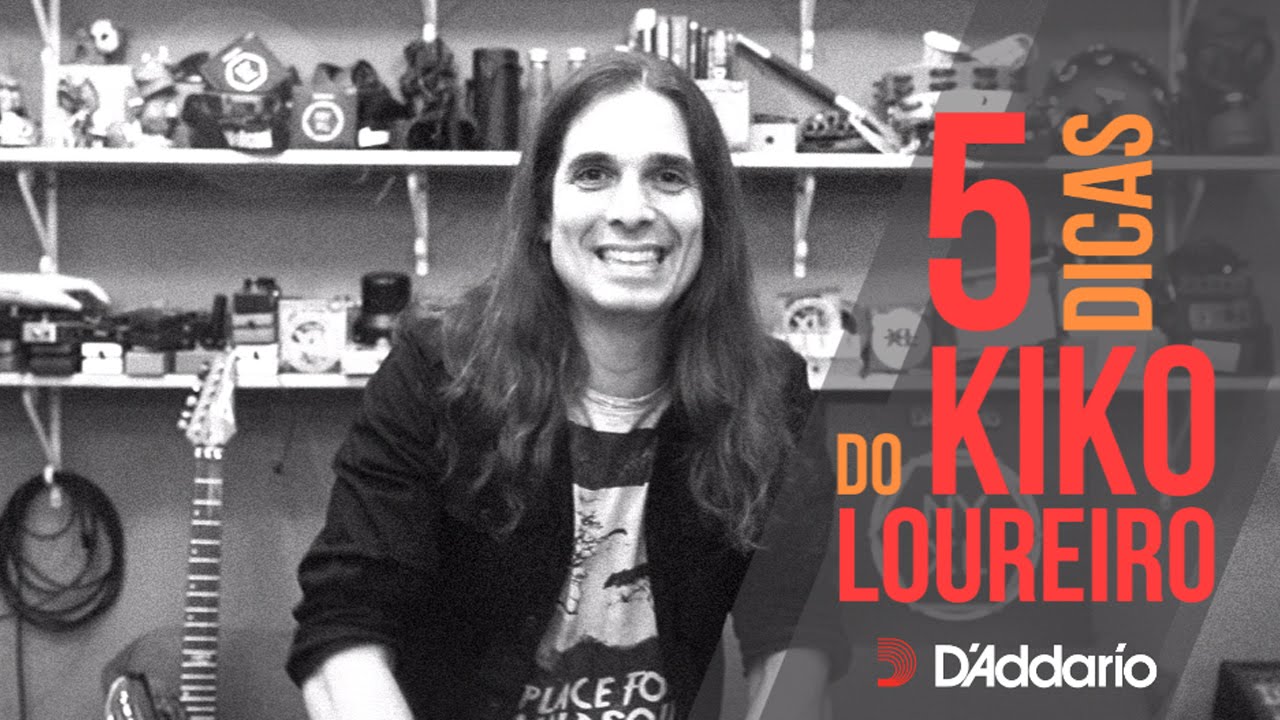 5 dicas do Kiko Loureiro