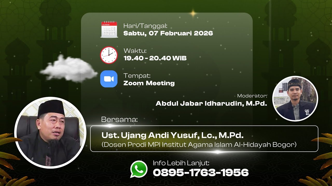 Targhib Ramadhan Mahasiswa || Ust. Ujang Andi Yusuf, Lc., M.Pd.