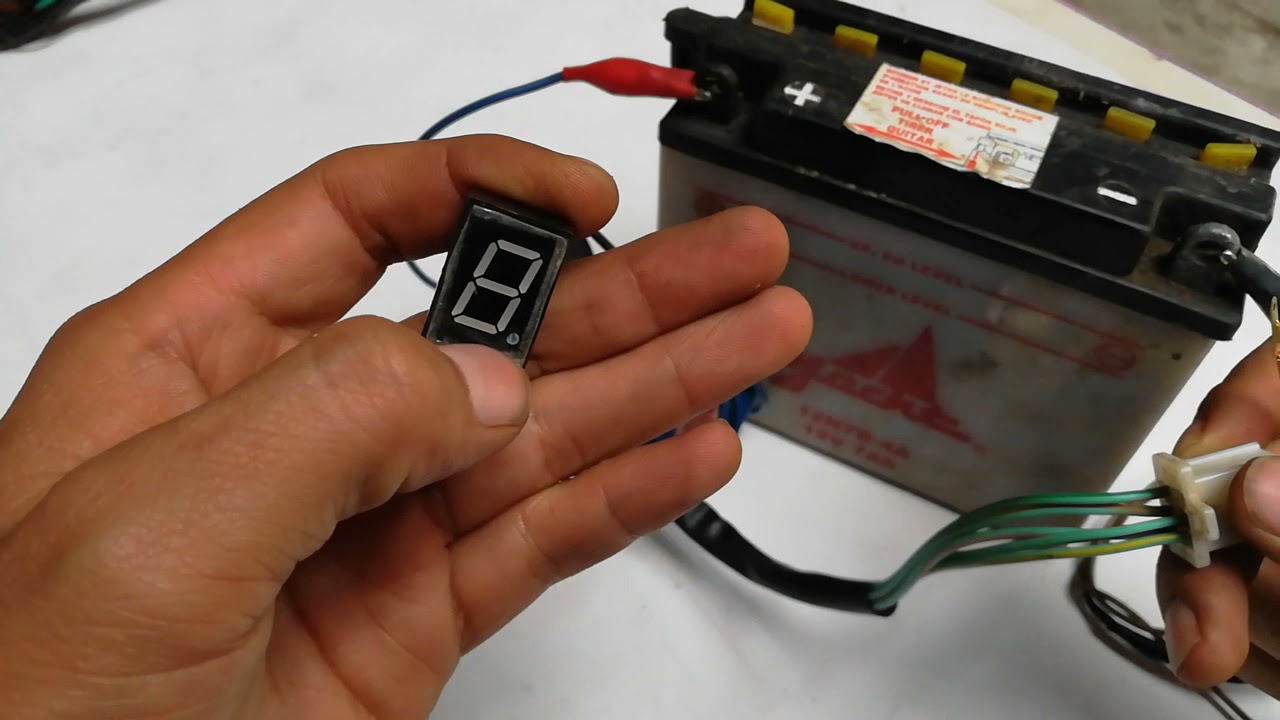 Indicador de marchas de la moto (como identificar los cables)