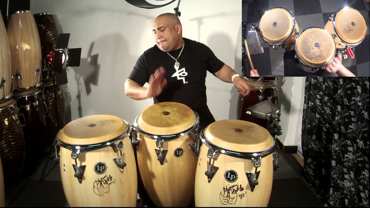 Fraivan Concha Performs Conga Solo at ToningDrum LP Studio, Beijing