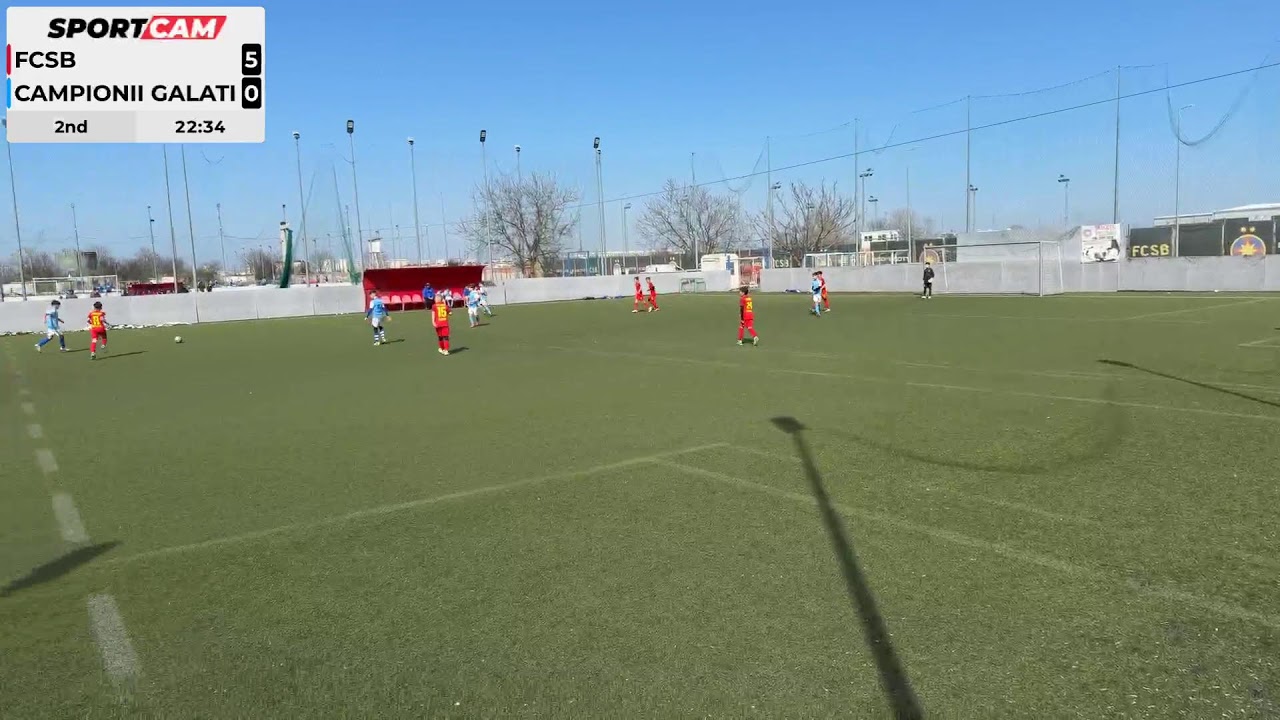 FCSB - Campionii Galati : 5 - 0