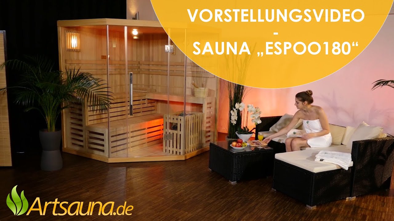 Sauna Espoo180 [Vorstellungsvideo] | Artsauna ☀