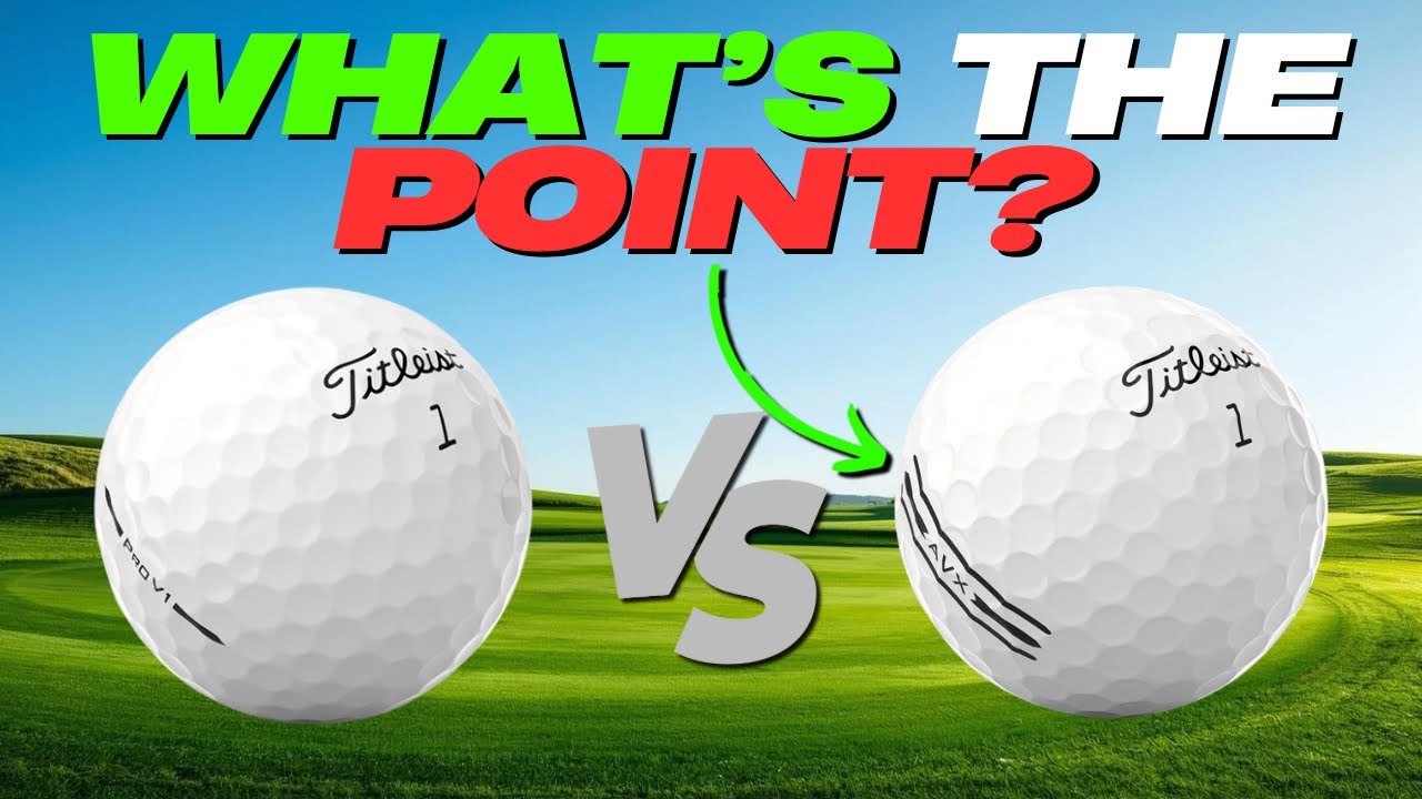 Titleist Pro V1 против Titleist AVX — кому стоит играть в AVX?