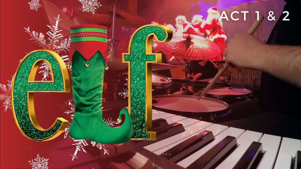 Elf The Musical - Drum Set Pit Cam