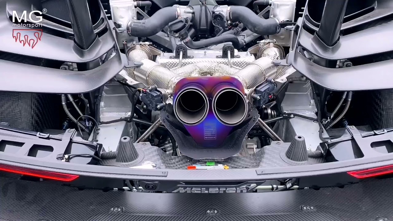 McLaren Senna w/MGmotorsport.pl titanium active exhaust