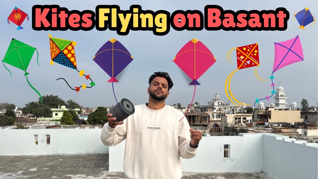 Flying Kites on Basant in Punjab ❤️