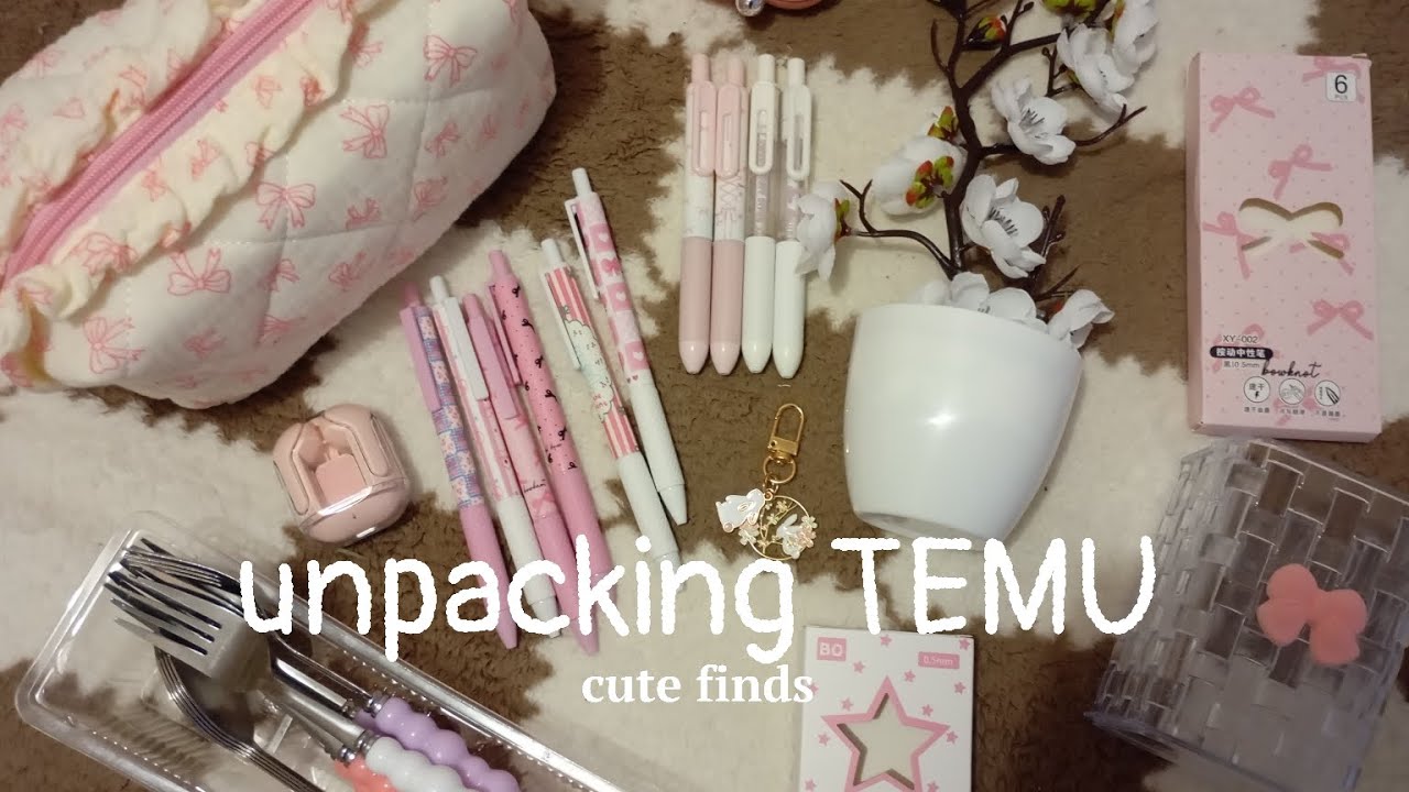 TEMU Haul | Cute Finds & Aesthetic Items 🎀