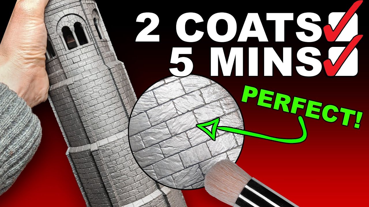 How to BASECOAT miniatures - Warhammer Hobby Fundamentals (No Airbrush)