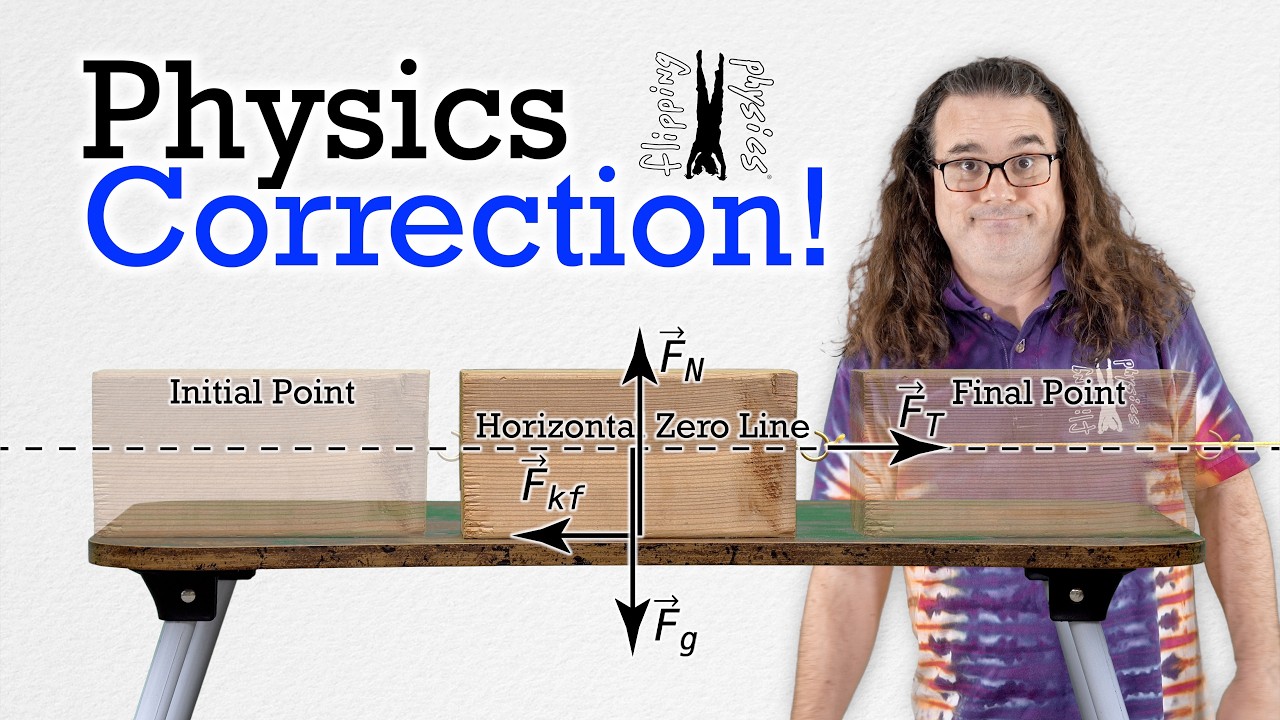 Fixing My 25-Year Physics Mistake
