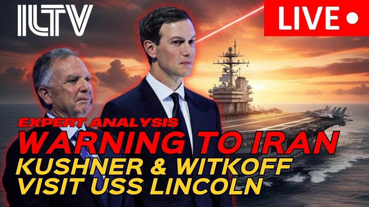 ILTV On The Hour – February 8, 2026 | Bibi Meets Trump | USS Lincoln Visit | Gaza & Regional Updates
