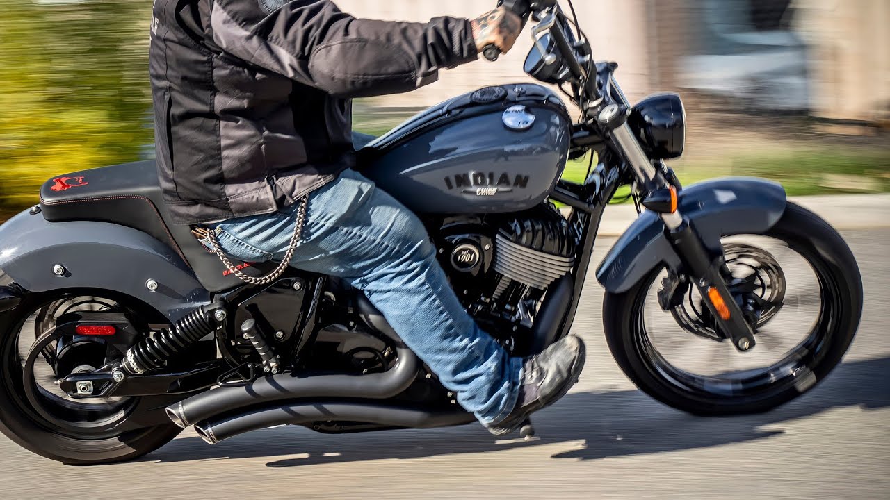 Indian Chief Motorcycle Freedom Exhaust Sharp Curve Radius Motorcycle Aftermarket Exhaust