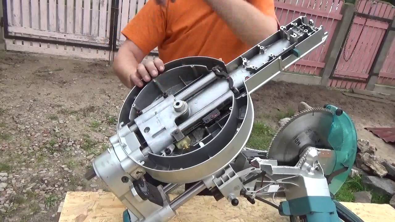 Сборка пилы (Makita LS 1216) ч. 1