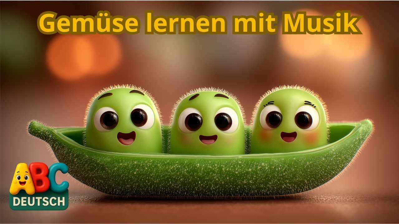 Gem&uuml;se lernen mit Musik! 🍅🎵 Lustiges Lernlied f&uuml;r Kinder &ndash; mit Artikeln & Reimen