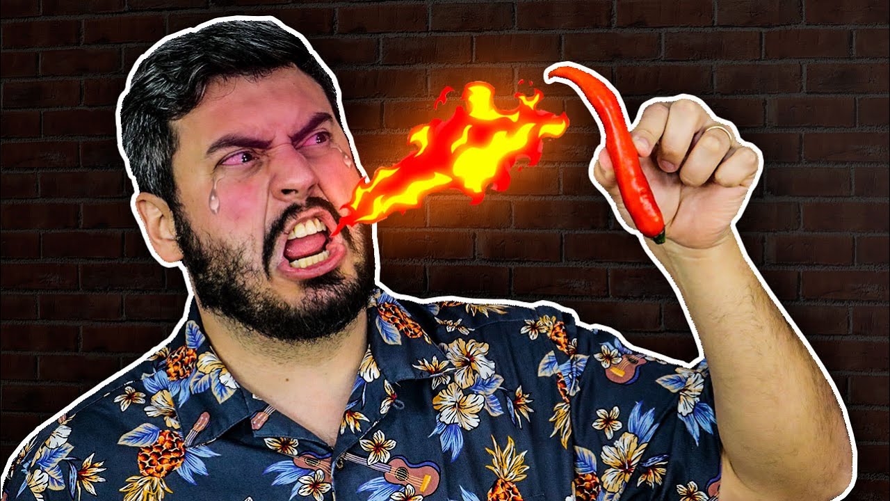Provando Todos os Tipos de Pimenta (Desafio)