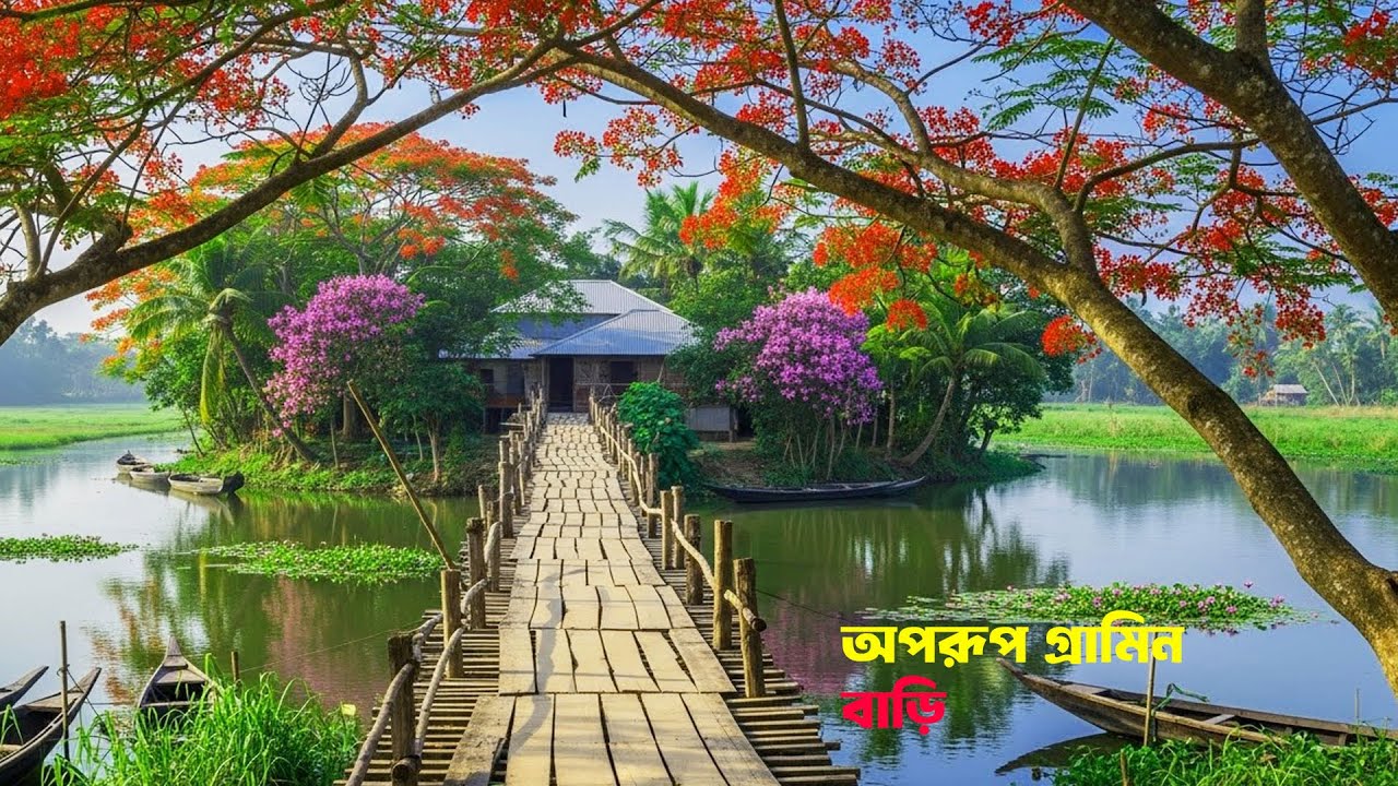 স্বপ্নের মতো সুন্দর গ্রামীণ বাড়ি | Natural With Jubayer