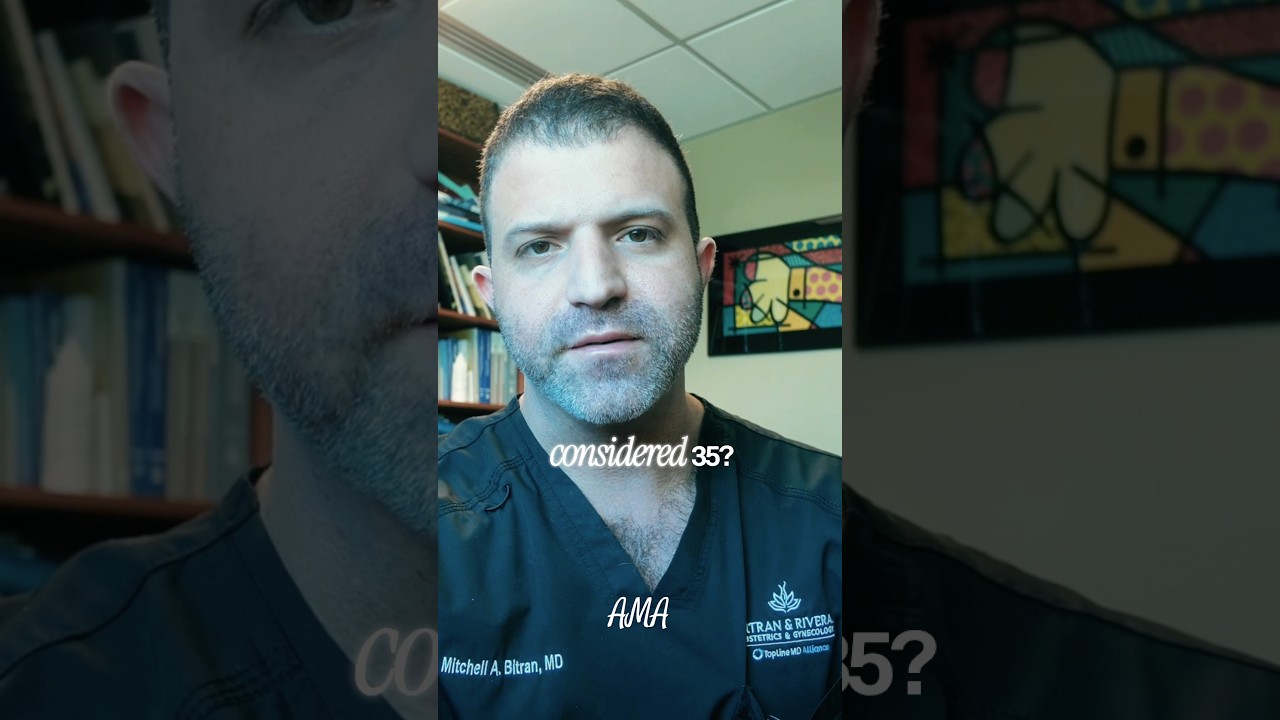 Why advanced maternal age is 35 #pregnant #ultrasound
