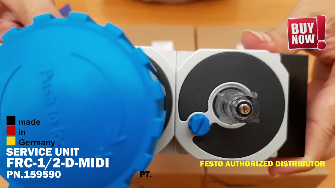 FESTO SERVICE UNIT FRC-1/2-D-MIDI PN.159590