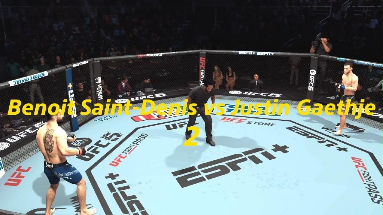Benoit Saint-Denis vs Justin Gaethje 2 | UFC 5