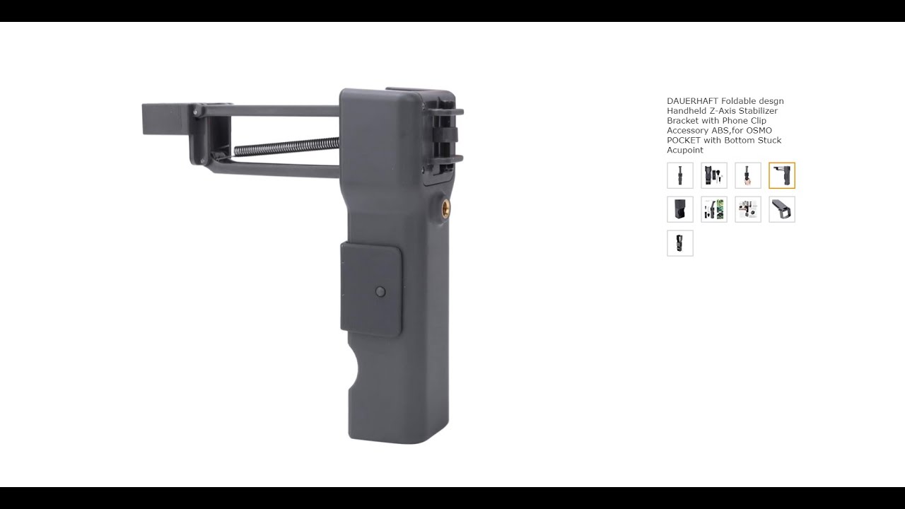 Z Axis Stabilizer For DJI Osmo Pocket 2.  Will it allow you to film smoother cinematic footage?