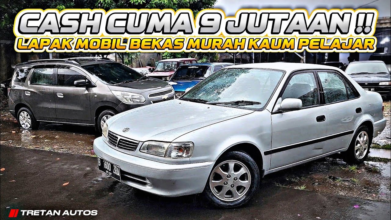 Banjir Mobil 2 baris Budget pelajar 9 Jutaan 15 jutaan 20 Jutaan murah murah di Lapak Tretan autos