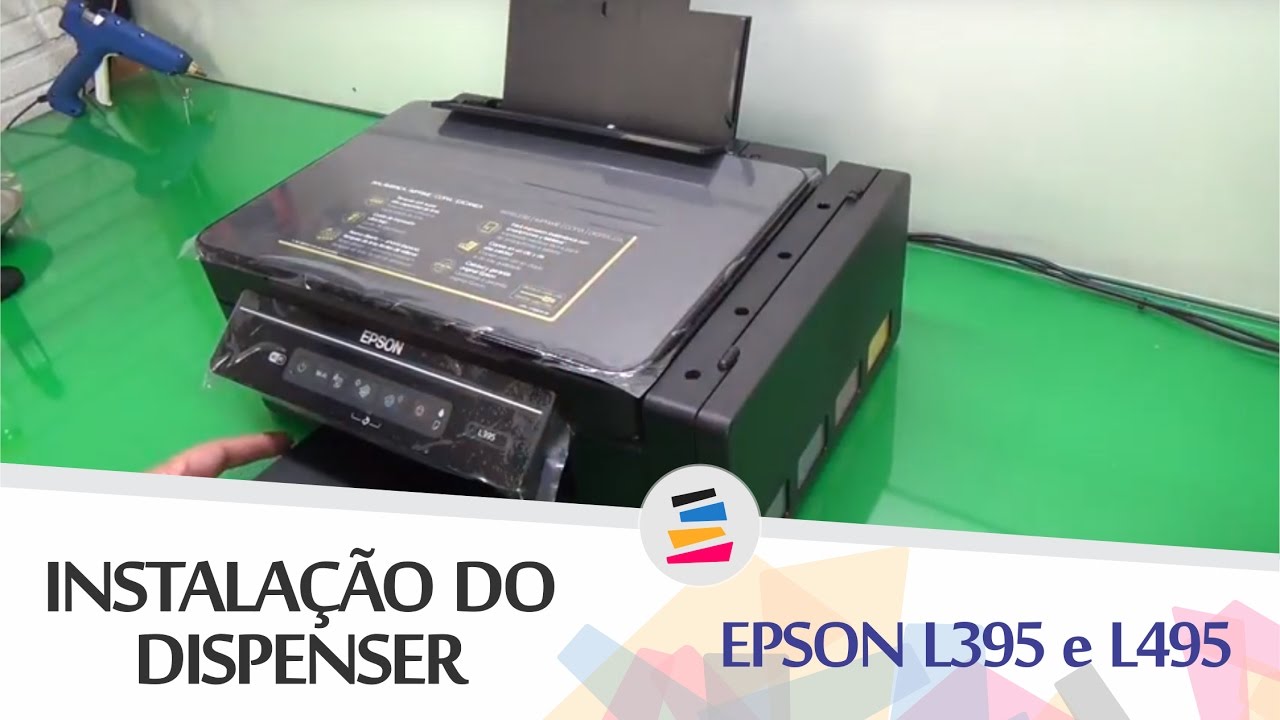 Tutorial - Instalação do Dispenser na EPSON L395, L396, L495 e Similares - SULINK