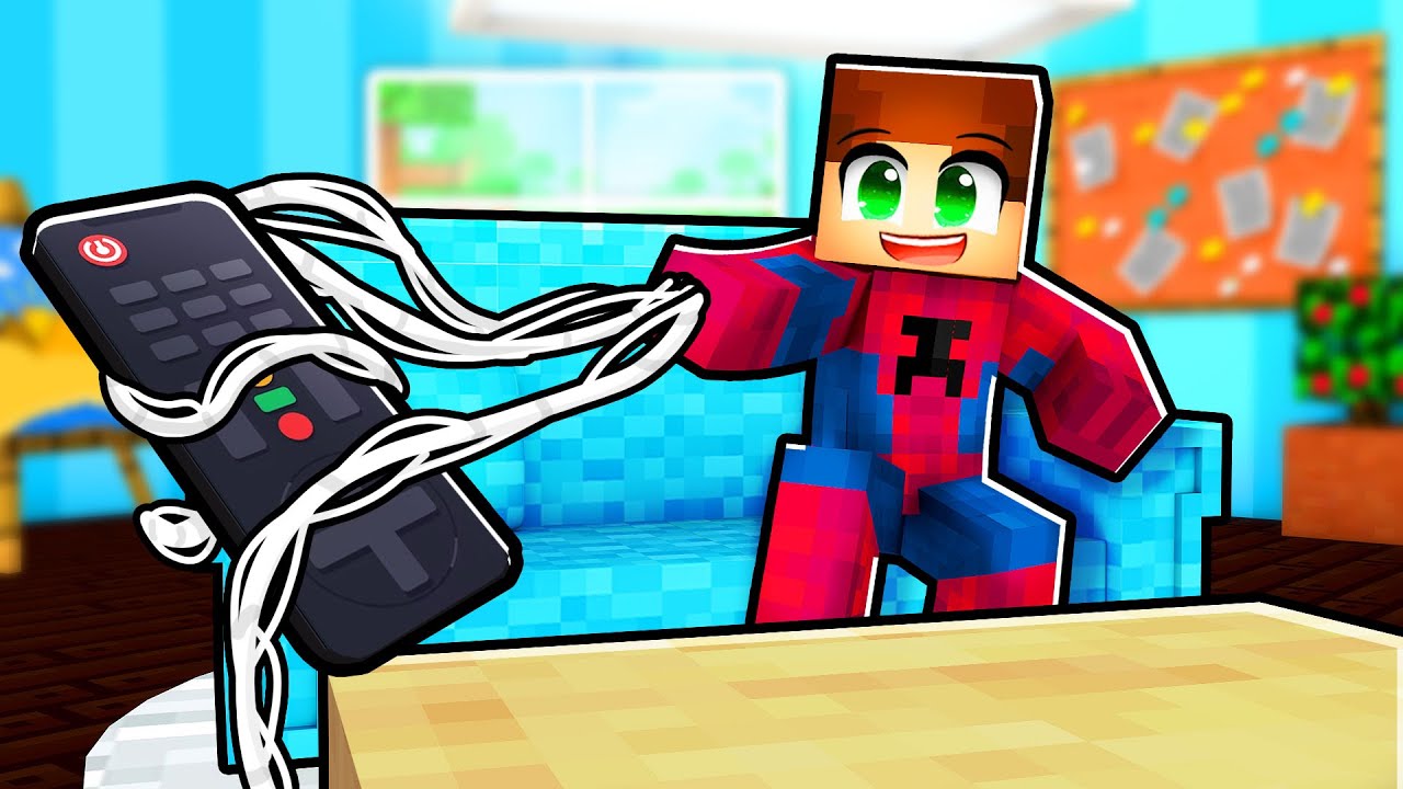 O ZI din *VIATA* unui SUPER-HERO pe Minecraft...