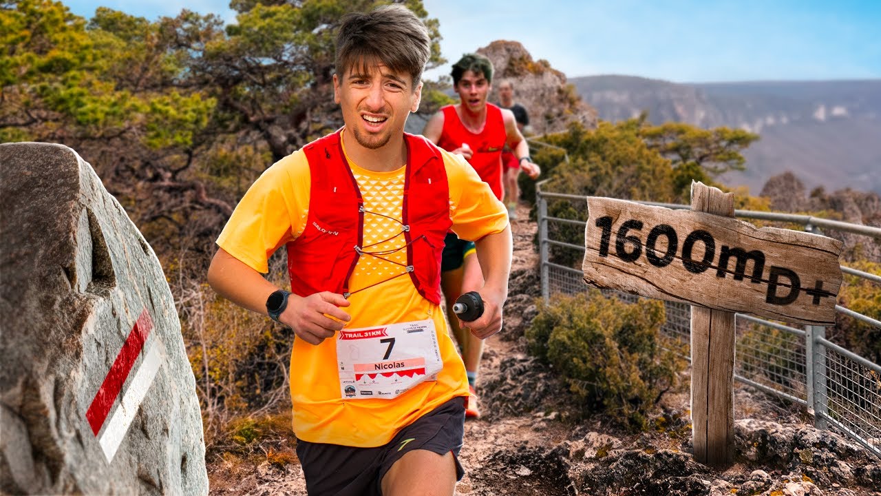 Trail de la Cité de Pierres - J'étais méga lactique sur la fin 🥵 𝟑𝟎𝐤𝐦 / 𝟏𝟔𝟎𝟎𝐝+