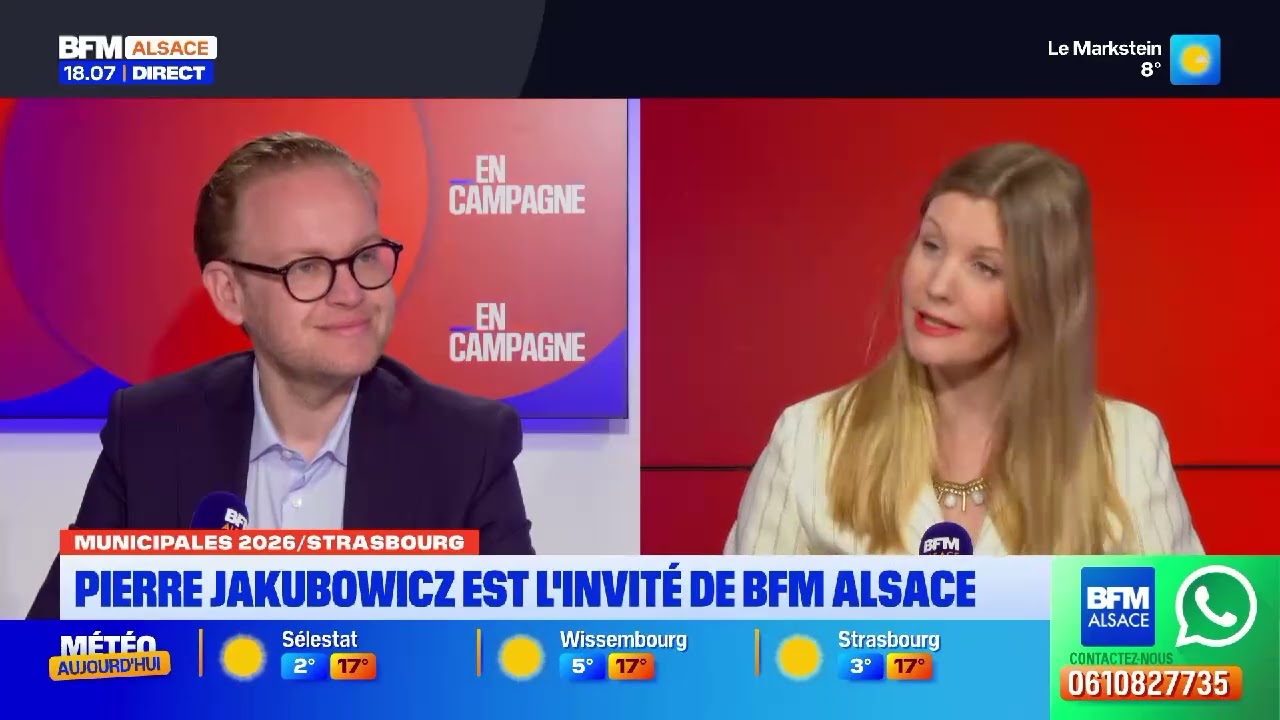 Mon interview sur BFM Alsace - 5 mars 2026