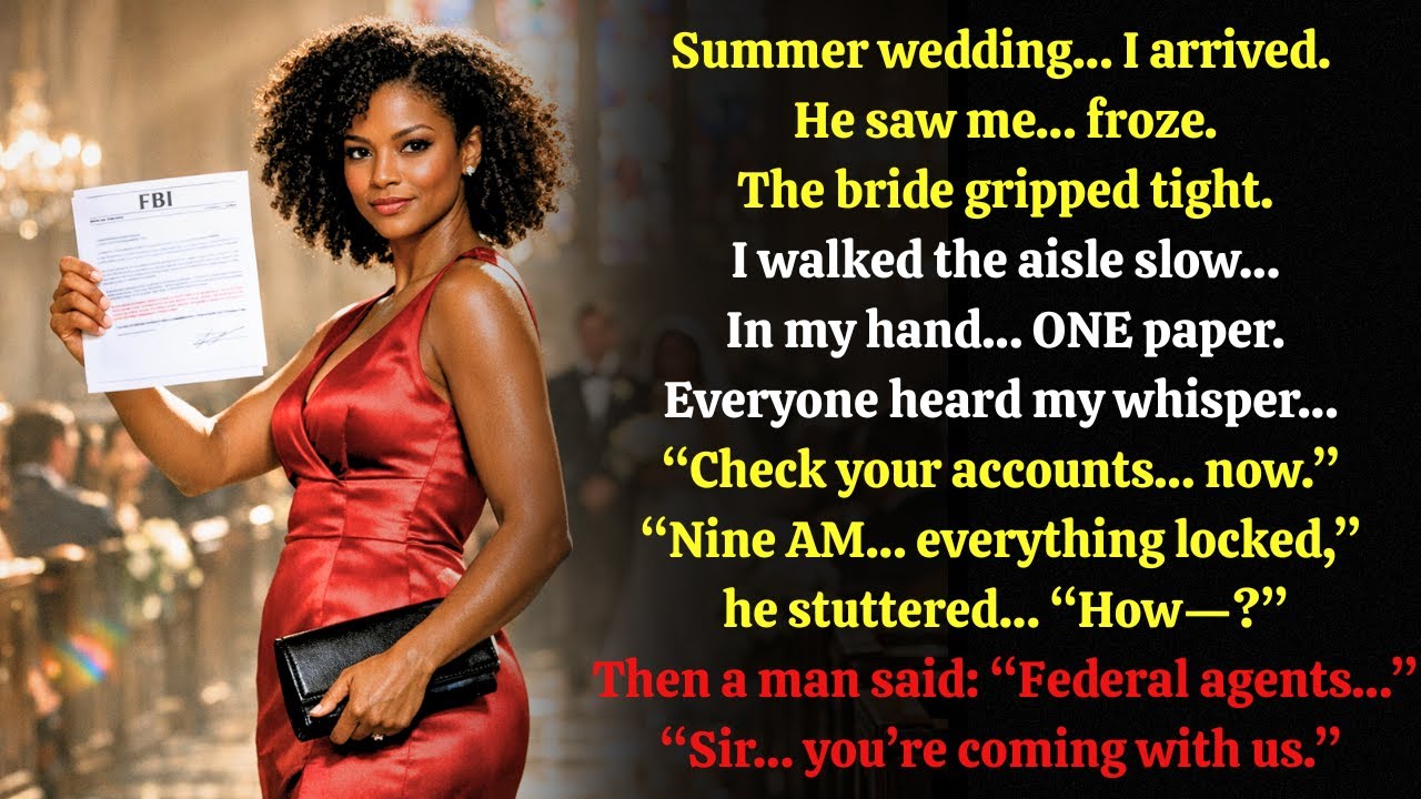 I canceled all cards after the divorce — at his wedding with his mistress, one sentence from me