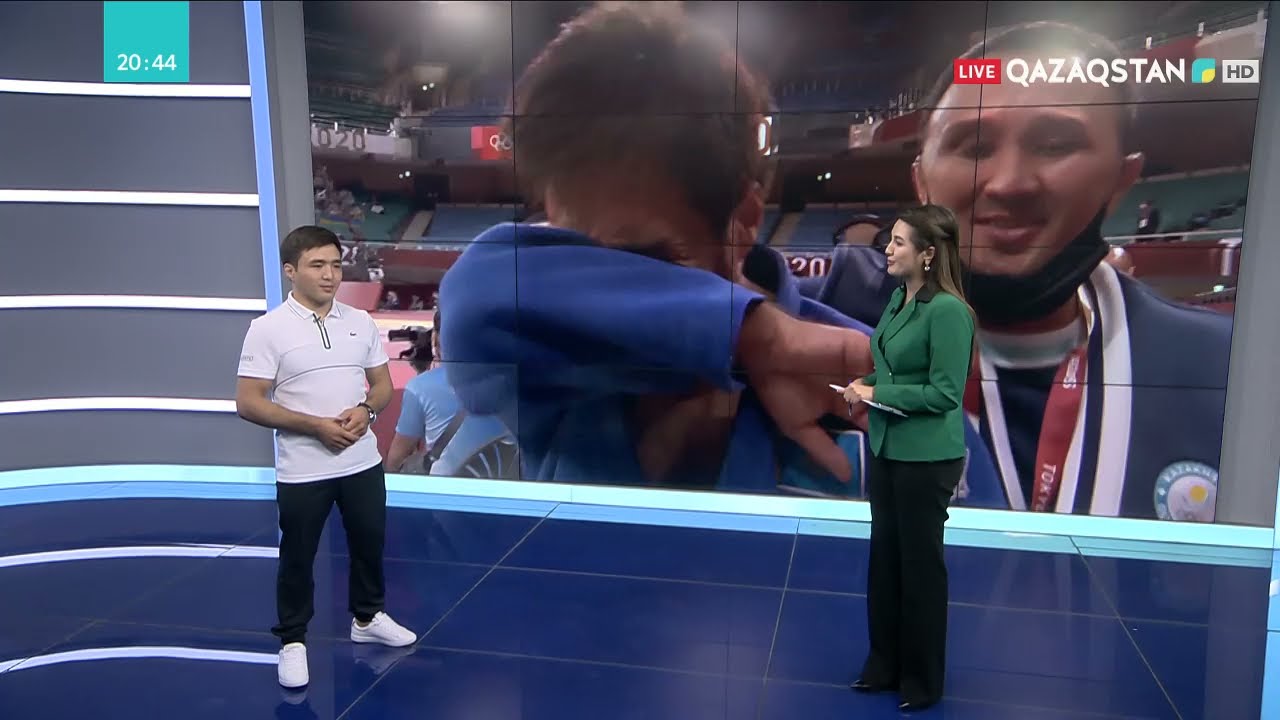 Олимпиаданың қола жүлдегері Елдос Сметов Ұлттық арнаға сұхбат берді