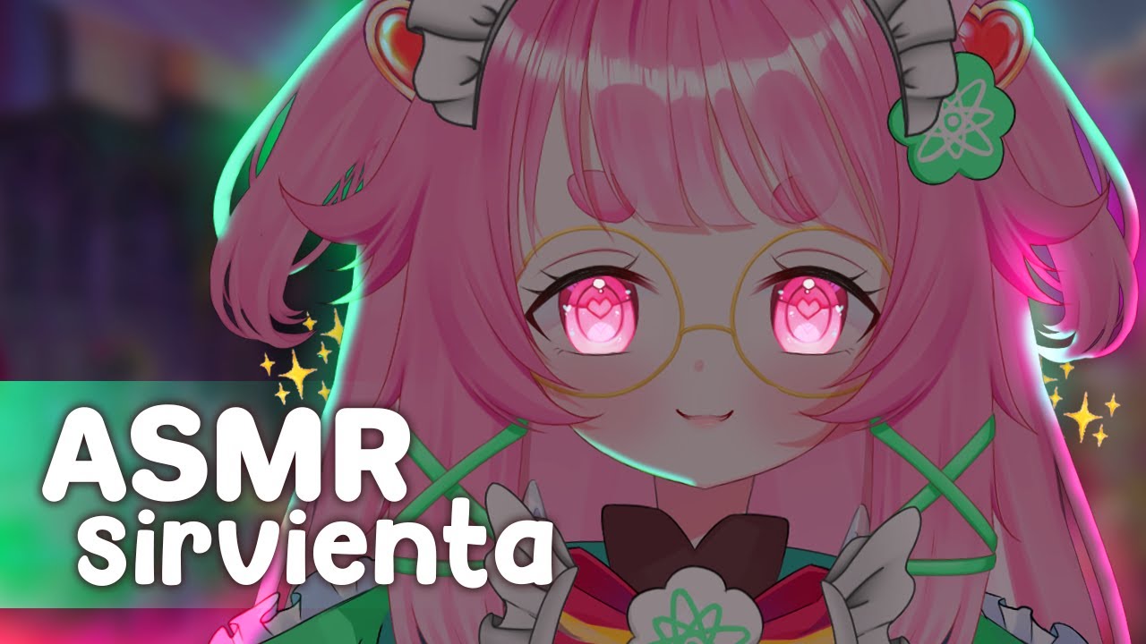ASMR 💗 Te atiendo en un maid café