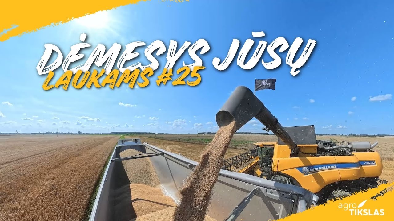 Dėmesys Jūsų laukams #25 Agronomė - Ūkininkė už traktoriaus vairo