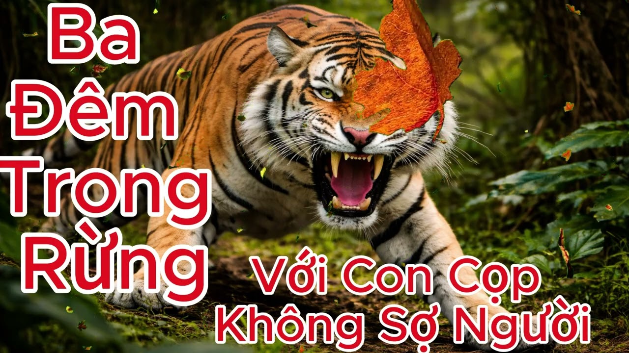 BA ĐÊM TRONG RỪNG VỚI CON CỌP KHÔNG SỢ NGƯỜI: