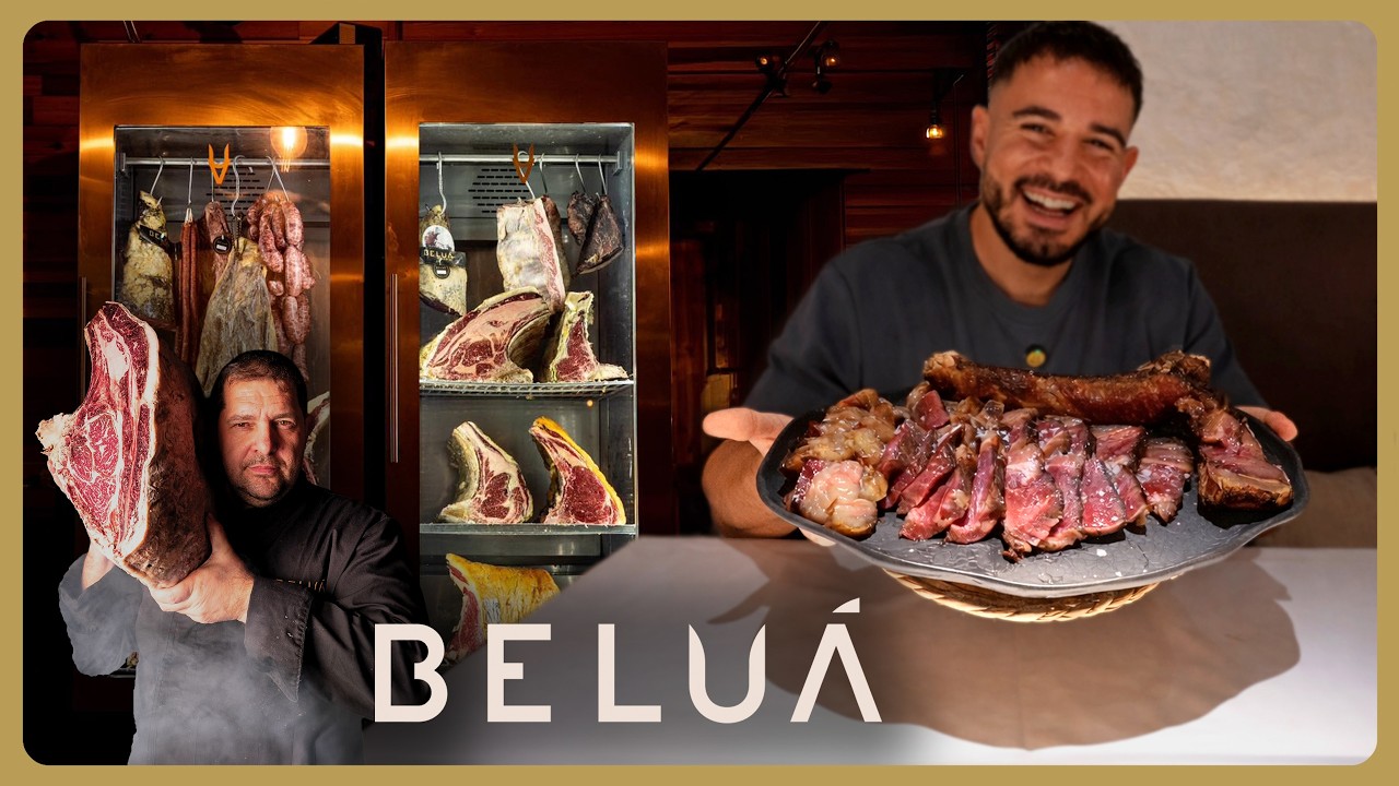 EL MEJOR RESTAURANTE de CARNES MADURADAS de ESPAÑA - ALUCINANTE!!