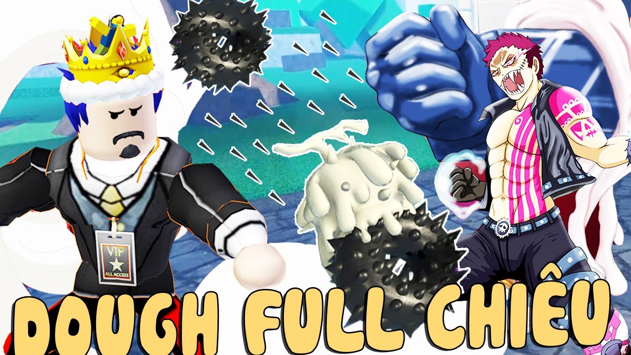 Roblox - SỨC MẠNH QUÁ KHỦNG KHIẾP TRÁI ÁC QUỶ DOUGH PVP SĂN NGƯỜI CHƠI DỄ DÀNG - Fruit Battlegrounds