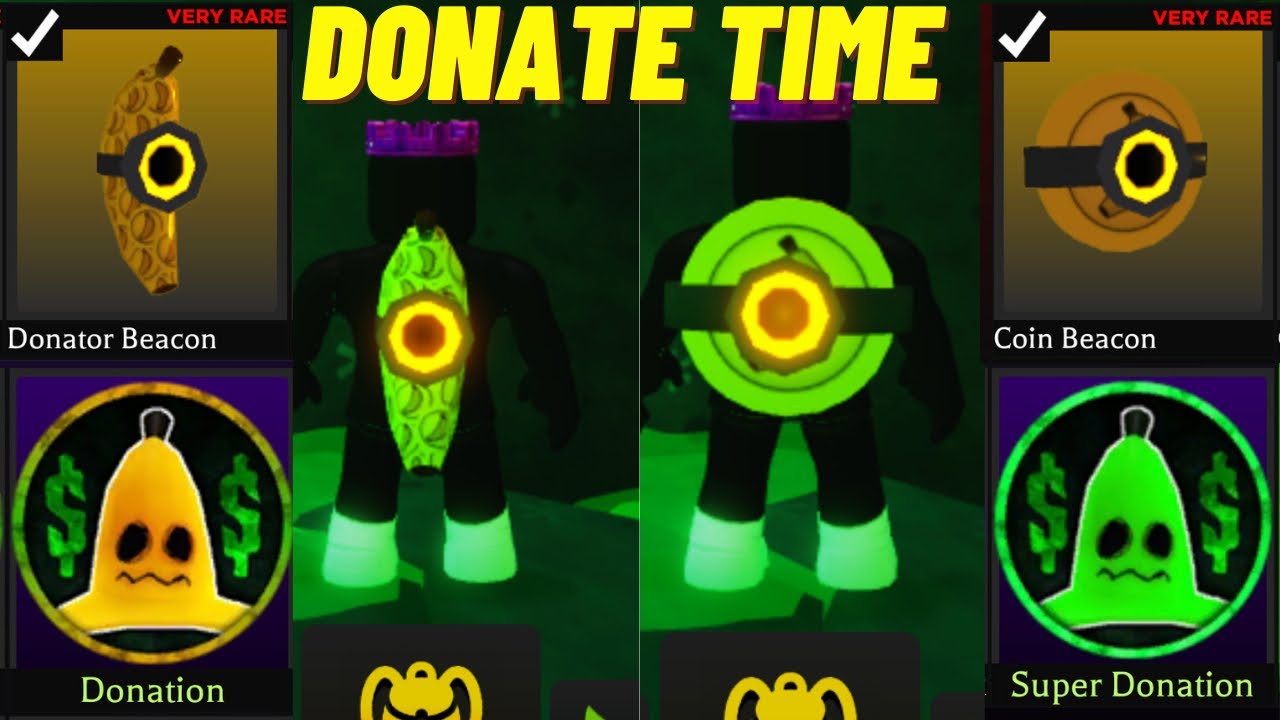 (Banana eats) donation time