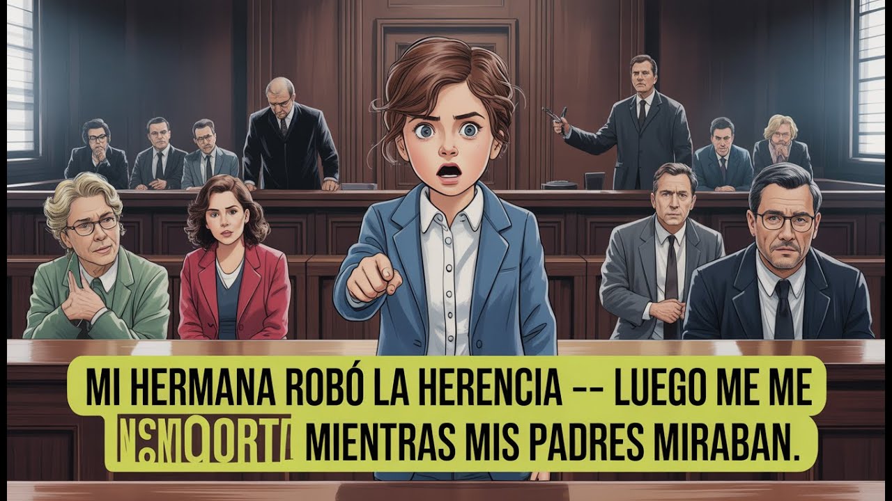 Mi hermana robó la herencia — luego me incriminó en la corte mientras mis padres miraban.”