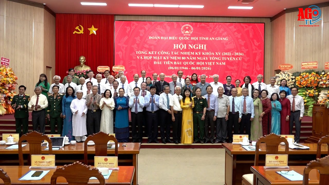 Đoàn Đại biểu Quốc hội tỉnh An Giang nhiệm kỳ 2021 - 2026: Trí tuệ, bản lĩnh và dấu ấn đổi mới