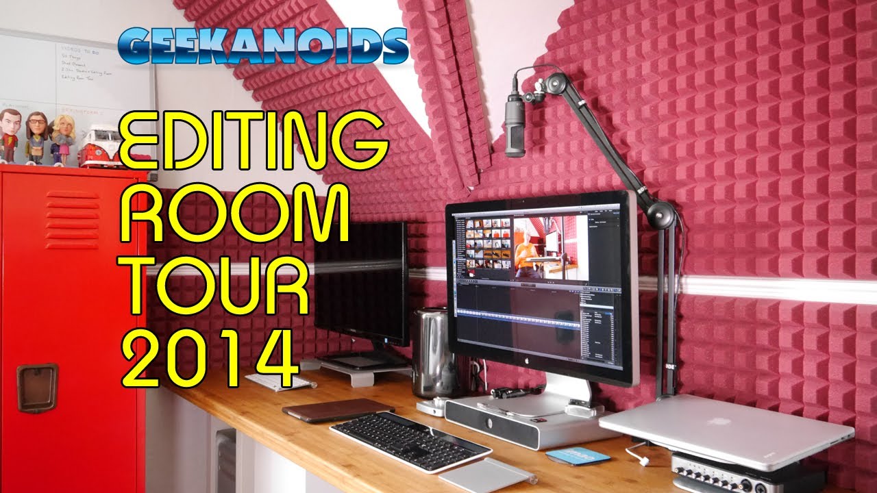 Editing Room Tour 2014 Edition