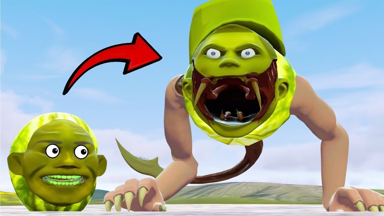 I MADE LIN GANG MELON INFECTED BY ZOOCHOSIS PARASITE In Garry's Mod