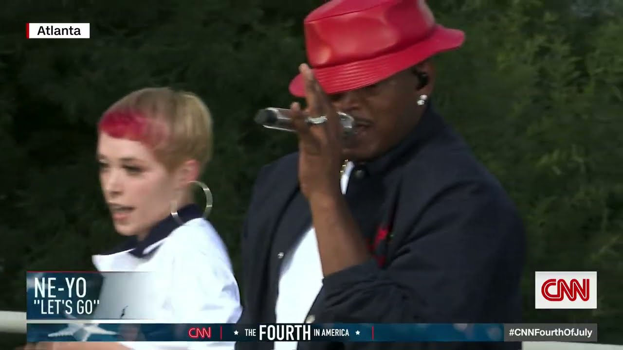 NE-YO - Let's Go (Live on CNN 4th of July)